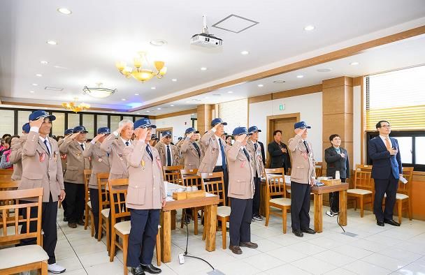 고엽제전우회 남해군지회, 정기총회 및 안보결의대회
