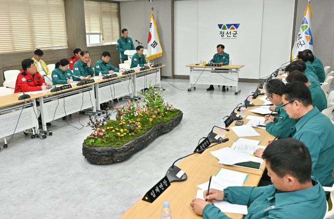 최승준 정선군수, 대형 산불 방지 특별 대응 지시