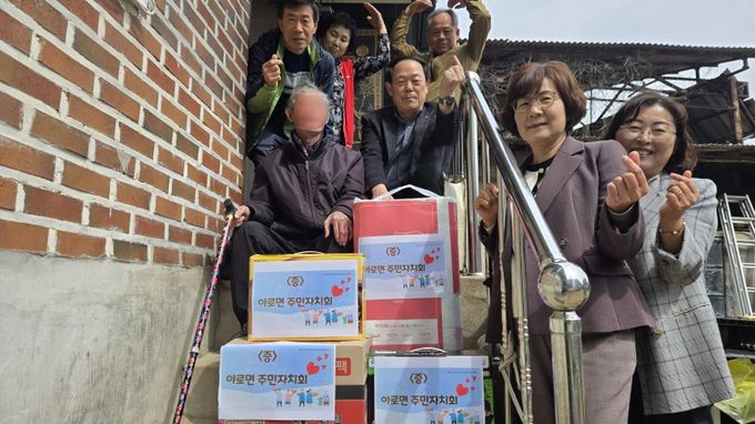 합천군 야로면 주민자치회, 복지사각지대 가구 방문