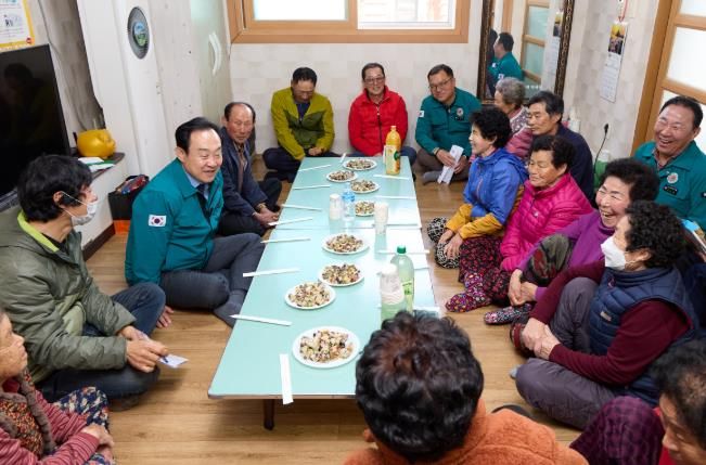 통영시, 부속도서 현장방문 주민 목소리 청취-사량면 수우도