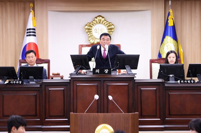 의령군의회, 제291회 임시회 개회