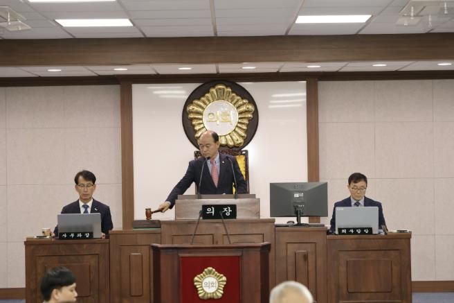 제288회 합천군의회 임시회 종료