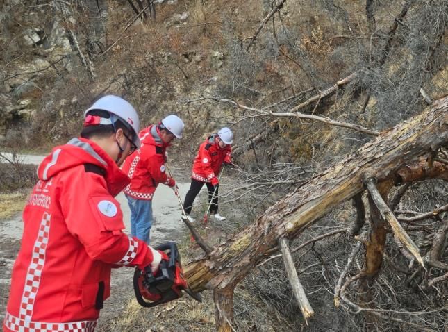 합천군, 산불대비 임도 사전 안전점검 실시