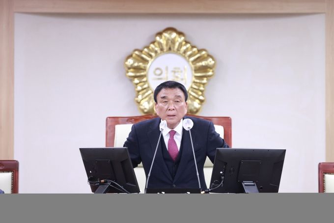 김규찬 의장(사진· 의령군 라 선거구)