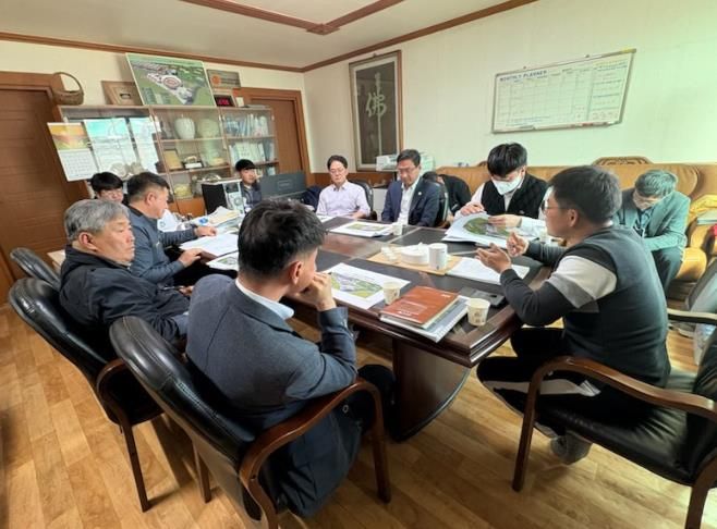 고성군, 가축분뇨 공동자원화 에너지화시설 벤치마킹 실시