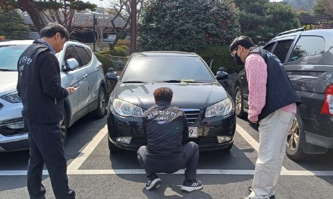 거제시, 상습 자동차세 체납차량 ‘번호판 영치’5월까지 단속