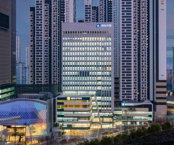 광진구청 전경(2025.4.18.입주 예정)