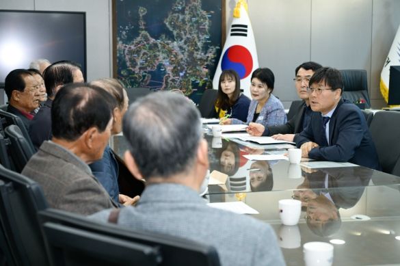 거제시, (사)대한노인회 거제시지회와 간담회 개최