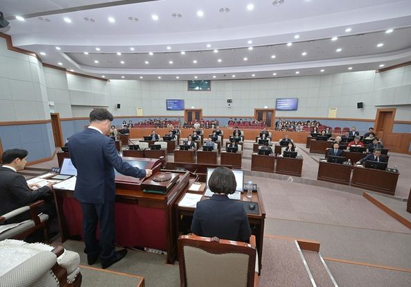 제321회 강릉시의회(임시회) 폐회