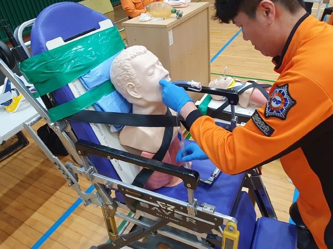 구급대원 기술경연대회