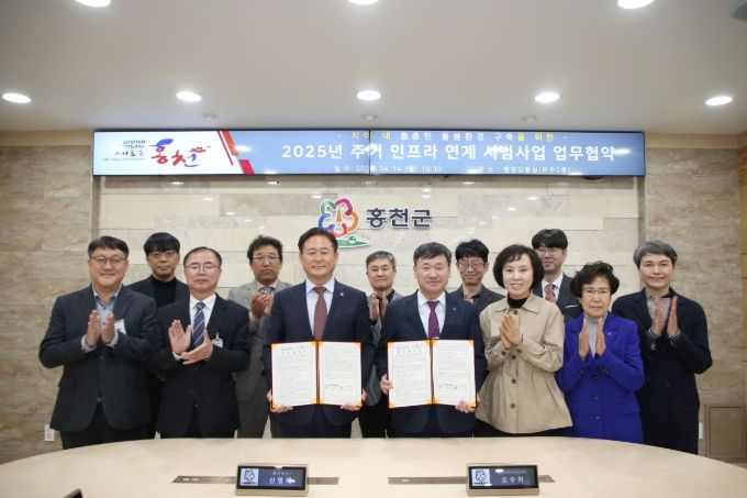 2025년 주거인프라 연계 시범사업 업무협약