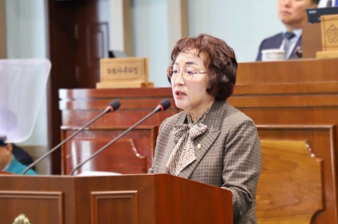 함안군의회 임시회 안말남 의원