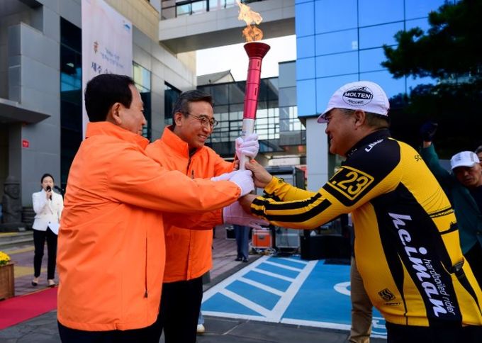 제59회 제주특별자치도민체육대회 성화안치식