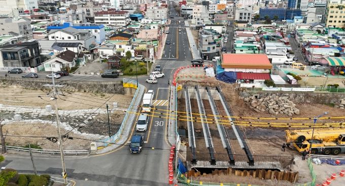 수도교 확장공사