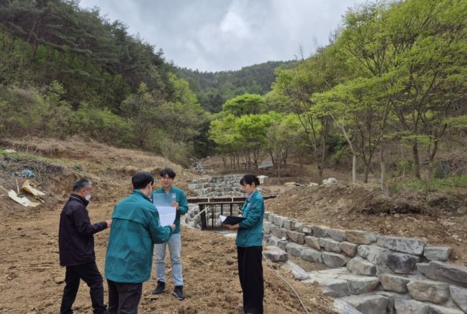 진주시, 집중호우 대비 산사태취약지 및 사방사업지 점검 실시