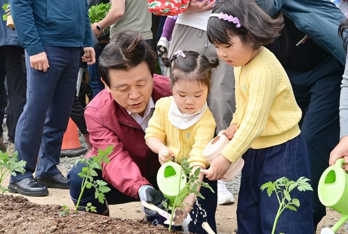 진주시, 농업과 함께하는 힐링공간 “시민텃밭” 개장