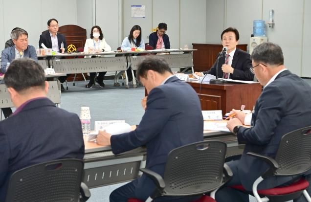 진주시, ‘2025 대한민국 정원산업박람회 추진 상황 보고회’ 개최