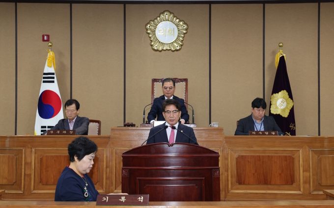 하동군 김진태 의원, 대형산불 후속 조치 제언