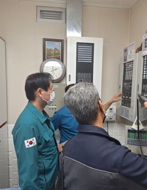 함안부군수, 2025년 집중안전점검 현장점검