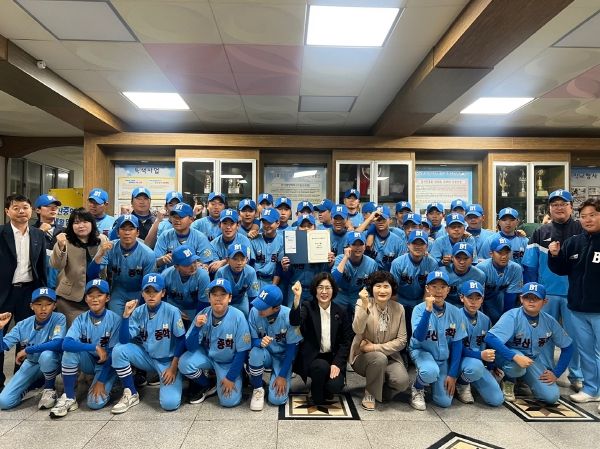 학교방문 격려 모습