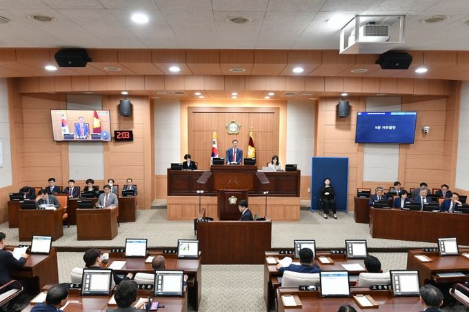 김해시의회 제270회 임시회 폐회