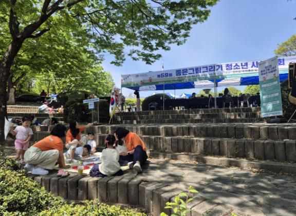 진주시 ‘제59회 좋은그림그리기 청소년 사생대회’성황리에 개최