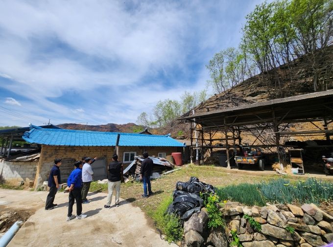 경북도, 장마철 대비 산불 피해지역 2차 피해 예방 총력 대응