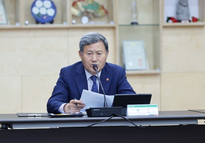 시정시책공유 간부회의(김완근 제주시장)