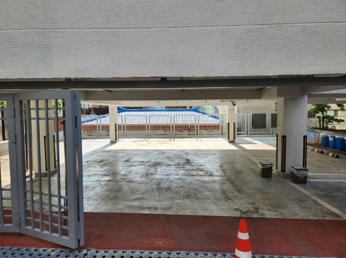 개방 부설주차장-성신여자대학교 외부 기숙사 ‘성미료’ 부설주차장 전경