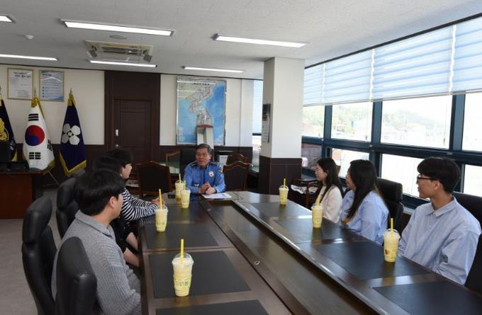 완도해경, 청년 사회 진출 지원 나선다.. 인턴십 통해 실무 경험 기회 마련