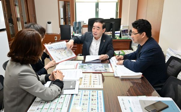 김기환 의원 저영향개발 사업 현황 청취