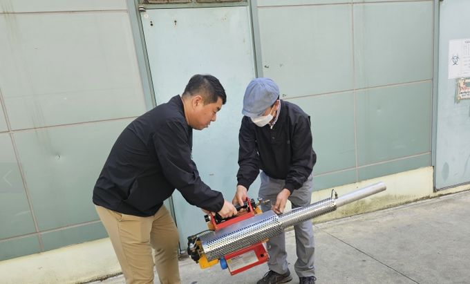 방역 장비 무상 대여 서비스 제공