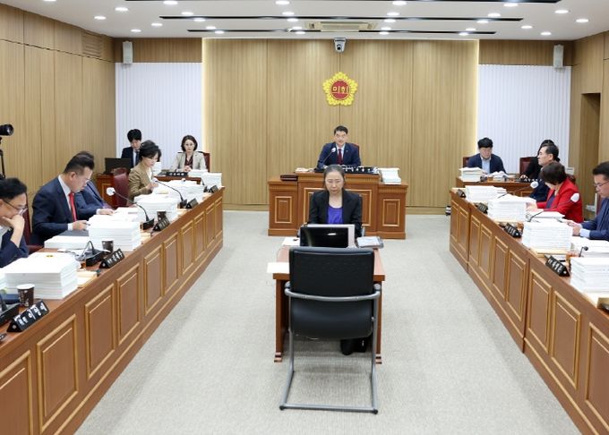 예산결산특별위원회 현장