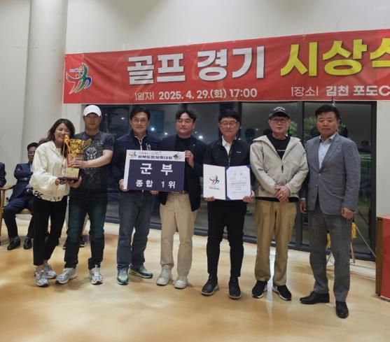 봉화군, 제63회 경북도민체육대회 골프 종합 1위 쾌거