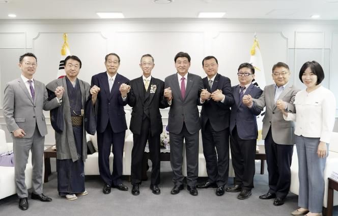 일본 교토시 의원연맹, 광주시 방문…우호 협력의 발판 마련