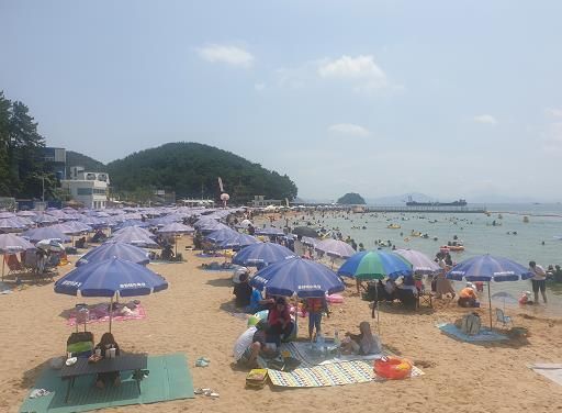 광암해수욕장 개장