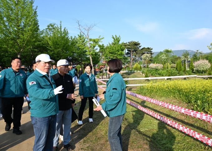 구리시, ‘안전한 축제가 최우선’ 2025 유채꽃 축제 준비 상황 점검