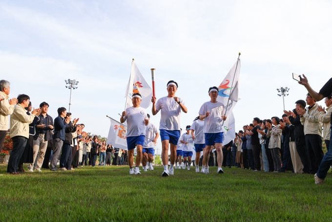 제64회 충북도민체전 성화안치