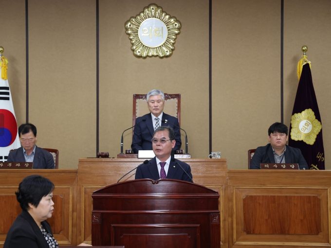 하동군의회 강대선 의장