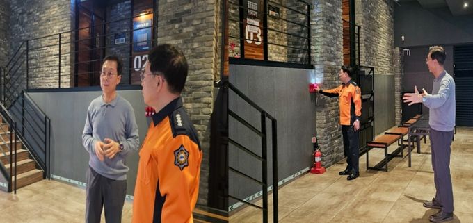 최장일 소방서장 ‘다중이용시설’ 예방