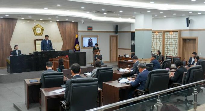 괴산군의회, 제341회 괴산군의회 임시회 개회