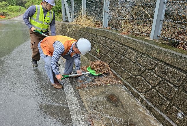 의령군, 우기대비 도로 배수시설 정비 추진