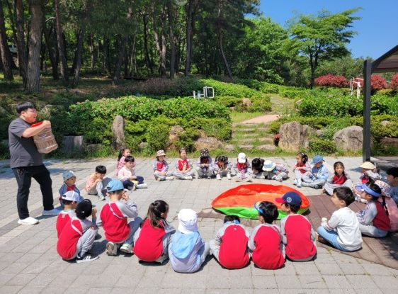 숲에서 배우고 자라는 아이들, 순천시 유아숲 체험원 교육 인기