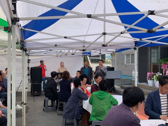 장흥군 덕촌마을, 5년째 이어온 경로잔치