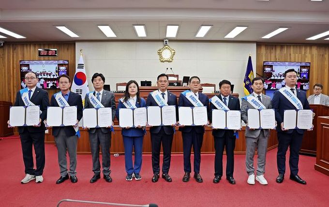 무안군의회, 반부패 청렴 캠페인 실시