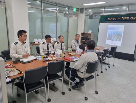 해남소방서장, 봄철 대규모 건설현장 방문ㆍ 지도 점검