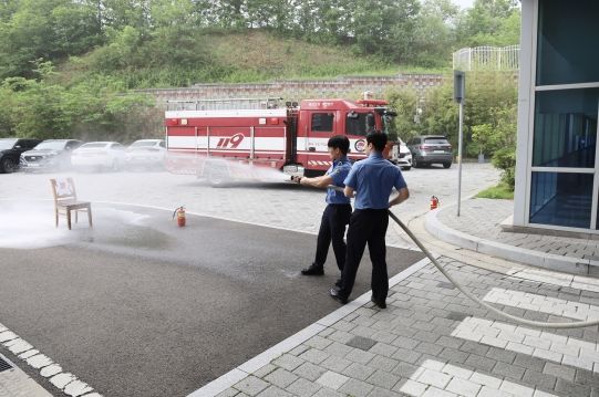 울산해경, 여천119소방센터와 합동 소방훈련 실시