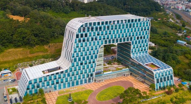 대전 동구청 전경