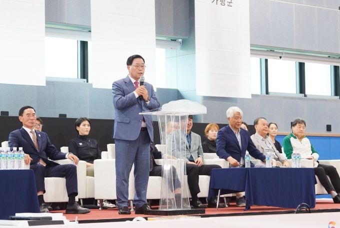 강수현 양주시장, ‘제71회 경기도체육대회’ 유도 개회식 참석 및 참가 선수단 격려