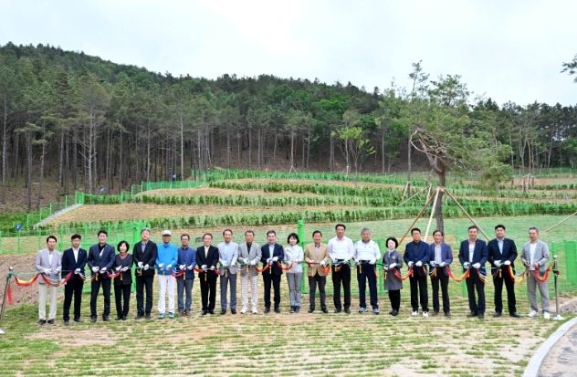 군위군, 위천수변테마파크 파크골프장 개장식 개최